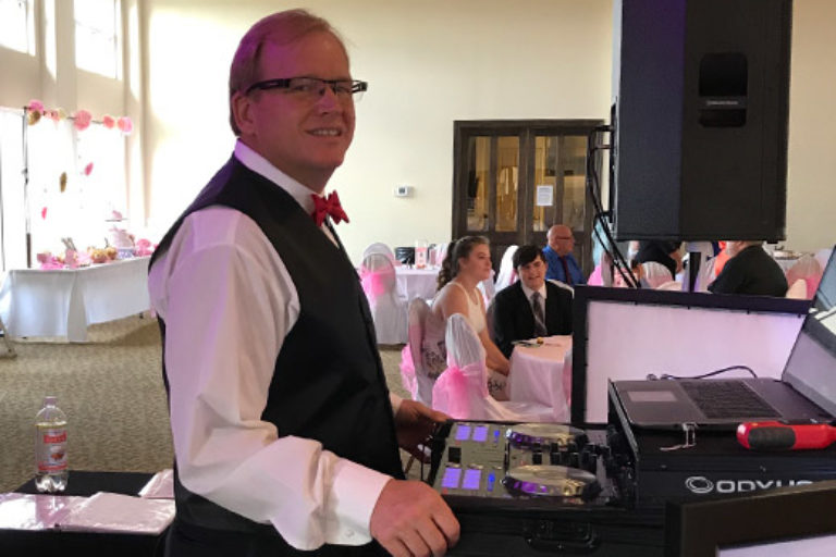 DJ Steve at a Sweet Sixteen Party in Port Charlotte