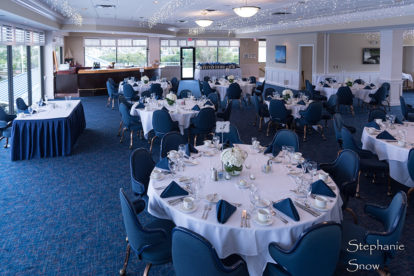 Venice Yacht Club Wedding - banquet room